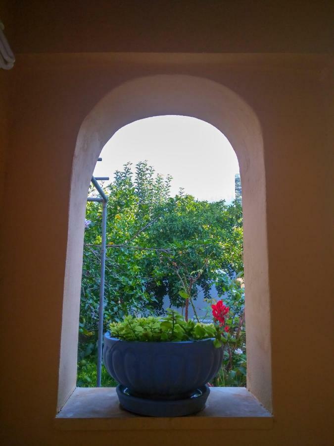 House With Garden Near The Sea Apartman Ajía Effimía Kültér fotó